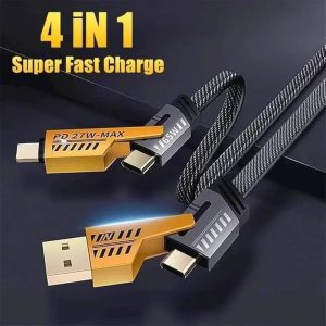 4 in 1 Super Fasting Charging Cable